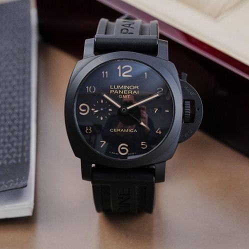 Panerai - Luminor 1950 3 Days GMT Ceramic Automatic -, Sieraden, Tassen en Uiterlijk, Horloges | Heren