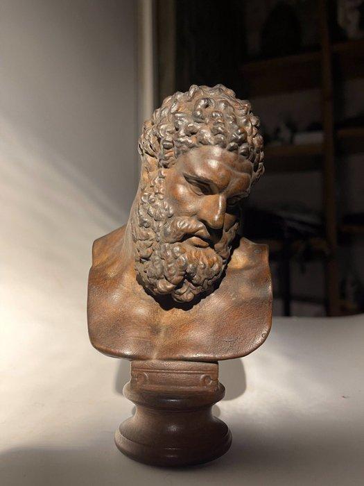 sculptuur, The head of Hercules is exceptionally, Antiek en Kunst, Curiosa en Brocante