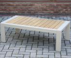 Ripasso lounge tuintafel latte aluminium teakblad, Tuin en Terras, Ophalen of Verzenden, Nieuw, Aluminium