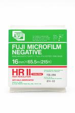 Fujifilm Microfilm Negative Super HR21 (A21)–16mm ×65., Audio, Tv en Foto, Fotocamera's Digitaal, Verzenden, Nieuw