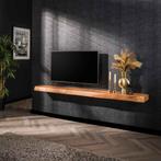 LifestyleFurn Wandplank/TV-meubel Mac Acaciahout, 200cm, Nieuw, Verzenden