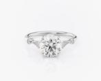 Verlovingsring - 14 karaat Witgoud - 1.16ct. tw. Diamant