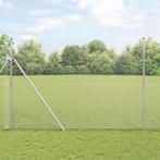 vidaXL Gelaste Draad Hek met 13 Palen 1,6x50 m, Verzenden, Nieuw, IJzer