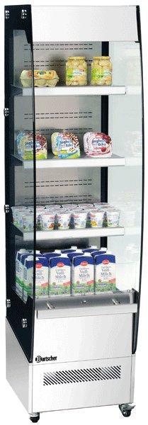 Wandvitrine met wielen - 220 Liter - RVS - LED verlichting, Zakelijke goederen, Horeca | Keukenapparatuur, Verzenden