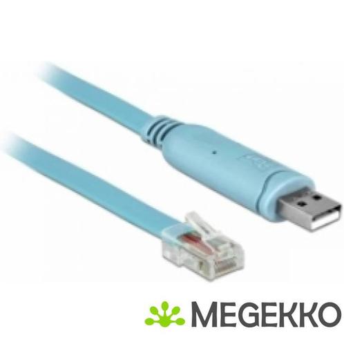 Delock 63289 Adapter USB 2.0 Type-A male > 1 x Serieel, Computers en Software, Overige Computers en Software, Nieuw, Verzenden