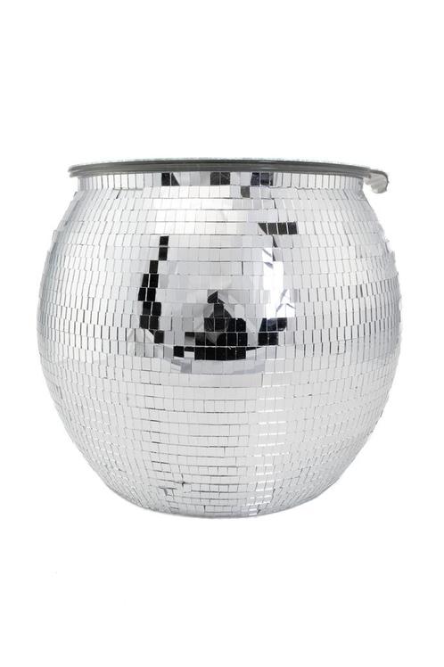 Discobal Opbergpot Pot 32 cm Snoeppot Koektrommel Spiegeltje, Hobby en Vrije tijd, Feestartikelen, Carnaval, Feestartikel, Nieuw