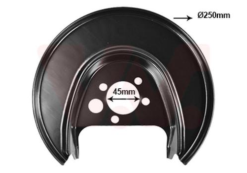 REMSCHIJF BESCHERMER VOOR SEAT AROSA 1997-2000 6X0615612, Auto-onderdelen, Remmen en Aandrijving, Nieuw, Ophalen of Verzenden