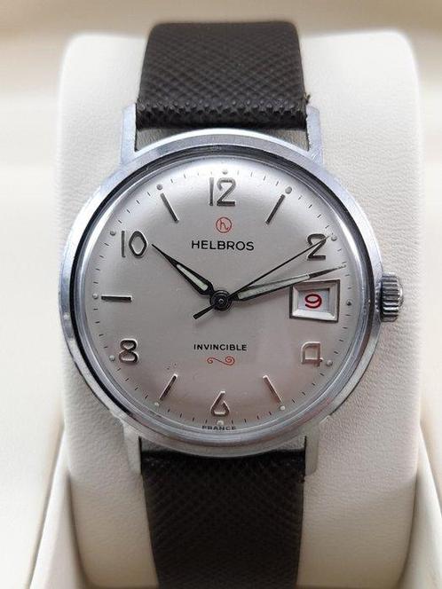 Helbros - Vintage - Zonder Minimumprijs - Heren - 1960, Sieraden, Tassen en Uiterlijk, Horloges | Heren
