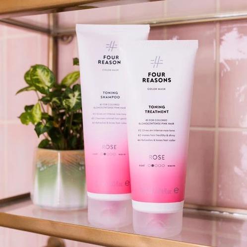 Four Reasons Color Mask Toning Treatment 200ml, Sieraden, Tassen en Uiterlijk, Uiterlijk | Haarverzorging, Nieuw, Verzenden