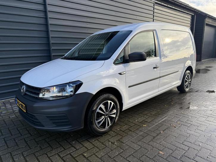 Volkswagen Caddy 1.0 TSI Benzine L2 BMT Maxi Airco Trekhaak, Auto's, Bestelauto's, Onderhoudsboekje, Lease, Overige kleuren, Handgeschakeld