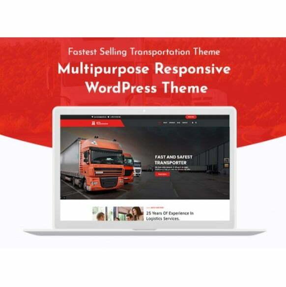 Transportation - Wordpress Theme, Computers en Software, Educatie- en Cursussoftware