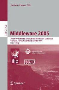 Middleware 2005 : ACM/IFIP/USENIX 6th Internati. Alonso,, Boeken, Overige Boeken, Zo goed als nieuw, Verzenden
