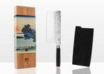 Chinees Hakmes met Houten Saya en Bamboedoos - lemmet 19 cm, Huis en Inrichting, Verzenden, Nieuw
