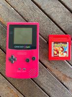 Nintendo - GameBoy Color RED Version 1998 - Pokemon Versione, Spelcomputers en Games, Spelcomputers | Overige Accessoires, Nieuw