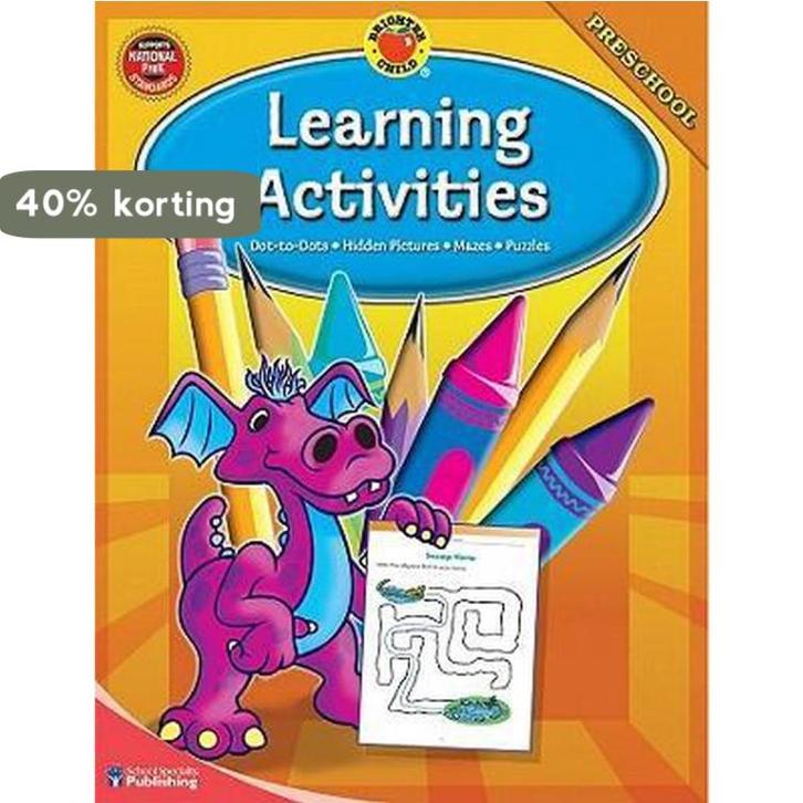 Brighter Child Learning Activities, Preschool 9780769676494, Boeken, Taal | Engels, Zo goed als nieuw, Verzenden
