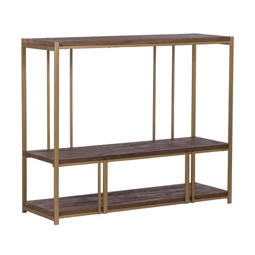 *WOONWINKEL* Tower Living Belvedere Stellingkast Goud Met Ma, Huis en Inrichting, Kasten | Boekenkasten, Nieuw, Verzenden