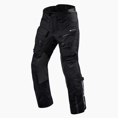 REVIT! Trousers Defender 3 GTX Black Standard Motorcycle, Motoren, Kleding | Motorkleding, Heren, Nieuw met kaartje, Broek | textiel