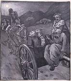 Spotprent Oorlog in het Midden-Oosten tijdens Eerste Were..., Verzenden