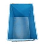 Palletaanbieding 20 stuks: Eurobak 600x400x400 blauw,, Gebruikt, 40 tot 60 cm, 50 tot 75 cm, Bak of Kist