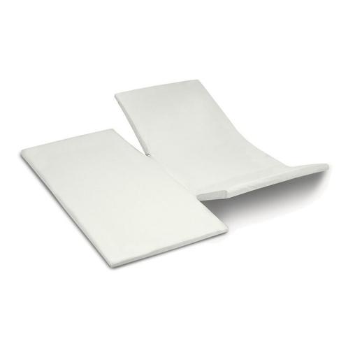 Cinderella Topper hoeslaken dubbele split jersey ivory, Huis en Inrichting, Slaapkamer | Beddengoed