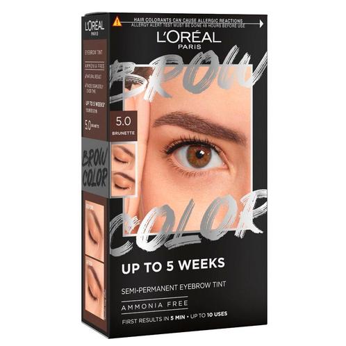 LOréal Paris 5.0 Brunette Brow Color Wenkbrauwverf, Sieraden, Tassen en Uiterlijk, Uiterlijk | Cosmetica en Make-up, Nieuw, Verzenden