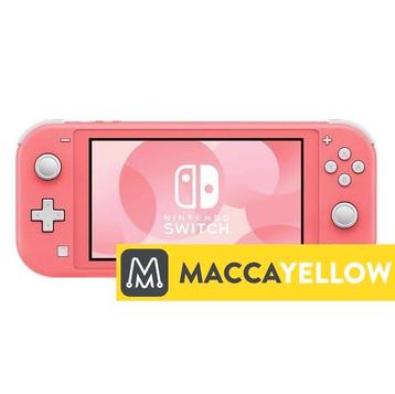 Nintendo Switch Lite (Roze, Geel, Grijs of Turquoise) beschikbaar voor biedingen