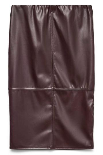 VERO MODA curve imitatie lederen rok Maat: beschikbaar voor biedingen