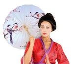 Japanse Parasol 82cm, Hobby en Vrije tijd, Feestartikelen, Verzenden, Nieuw