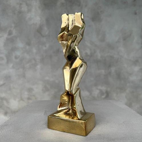 sculptuur, NO RESERVE PRICE - Sculpture Cubist Lady - Bronze, Antiek en Kunst, Kunst | Designobjecten