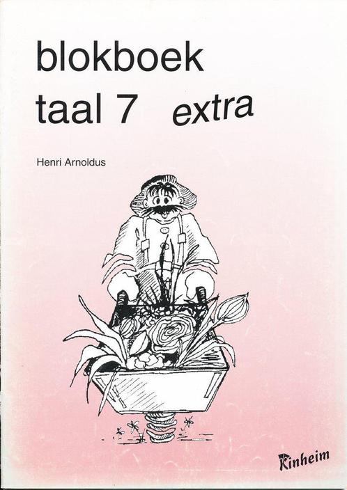 Kinheim Blokboek Taal 7 extra (per stuk), Boeken, Schoolboeken, Nieuw, Verzenden