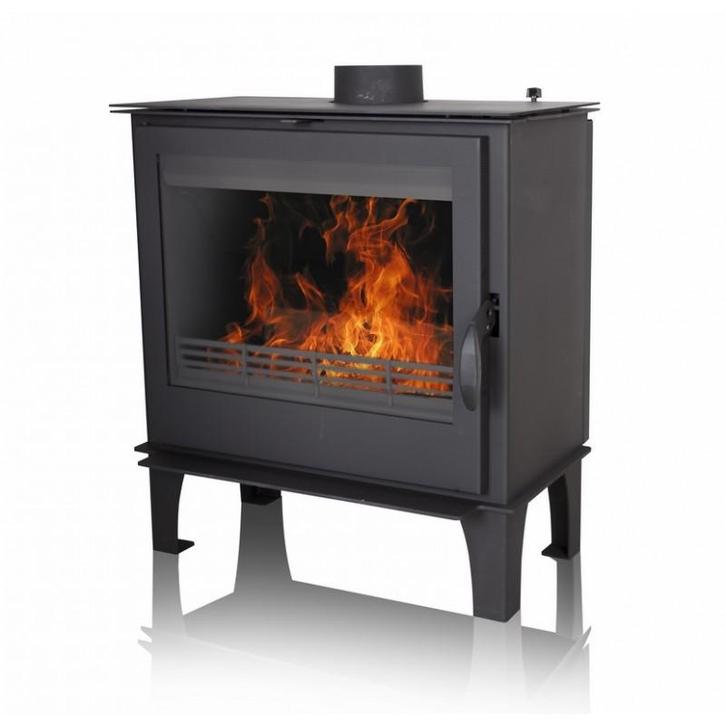 Houtkachel TSH (met boiler) - 6,5kW-13,5kW, Huis en Inrichting, Kachels, Verzenden