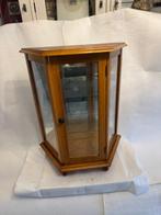 Vitrinekast - Glas, Hout