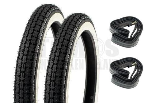 Buitenband 16 inch 2.25x16 Kenda K252 white wall banden m..., Fietsen en Brommers, Brommeronderdelen | Algemeen, Nieuw, Ophalen of Verzenden