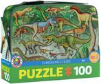 Dinosaur - Lunch Box Puzzel (100 stukjes) | Eurographics -, Kinderen en Baby's, Speelgoed | Kinderpuzzels, Nieuw, Verzenden