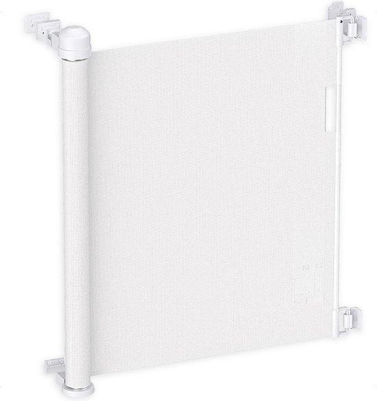 2dekans | Goliving Oprolbaar Traphekje - Veiligheidshekje -, Kinderen en Baby's, Traphekjes, Zo goed als nieuw, Ophalen of Verzenden