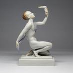 Herend - Beeldje - Olympic flame - Porselein, Antiek en Kunst, Antiek | Glas en Kristal
