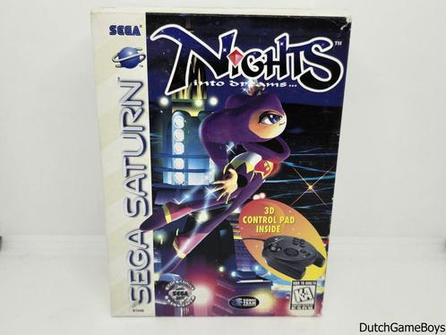 Sega Saturn - Nights Into Dreams + 3D Controller - Boxed - U, Spelcomputers en Games, Games | Sega, Gebruikt, Verzenden