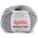 Katia Concept Merino 100% - 505 lichtgrijs - Wol Garen, Hobby en Vrije tijd, Breien en Haken, Ophalen of Verzenden, Nieuw