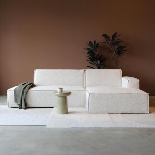 *WOONWINKEL* PEPP Interiors Enzo Hoekbank Met Open Eind Rech, Huis en Inrichting, Banken | Bankstellen, Nieuw, Verzenden