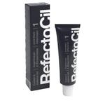 RefectoCil  Wimper & Wenkbrauw Verf  1 Zwart  15 ml, Verzenden, Nieuw