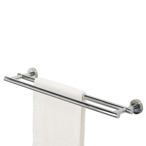 Badhanddoekrek Dubbel Tiger Boston 58 cm RVS Glans, Doe-het-zelf en Verbouw, Sanitair, Bad, Nieuw, Ophalen of Verzenden