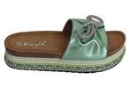Ibiza Shiny Green Slippers, Kleding | Dames, Schoenen, Slippers, Nieuw, Ophalen of Verzenden, Kayla