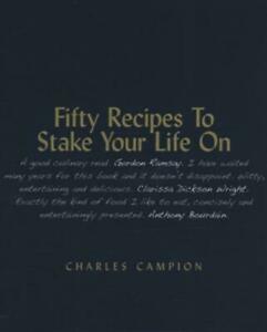 Fifty recipes to stake your life on: a culinary memoir by, Boeken, Kookboeken, Gelezen, Verzenden
