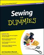 Sewing For Dummies 9780470623206, Zo goed als nieuw, Verzenden