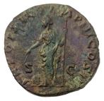 Romeinse Rijk. Marcus Aurelius (AD 161-180). Sestertius Rome, Postzegels en Munten, Munten | Europa | Niet-Euromunten