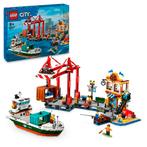 LEGO City 60422 Haven met Vrachtschip, Kinderen en Baby's, Speelgoed | Duplo en Lego, Verzenden, Nieuw