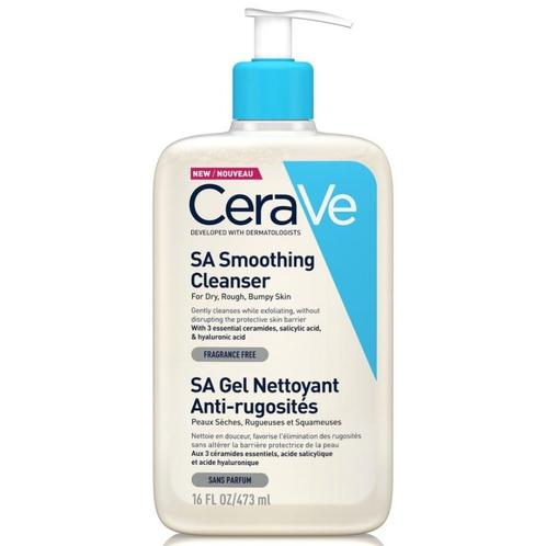 CeraVe SA Smoothing Cleanser 473ml, Sieraden, Tassen en Uiterlijk, Uiterlijk | Gezichtsverzorging, Verzorging, Nieuw, Ophalen of Verzenden