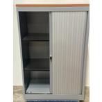 (MDK-107311) Robberechts roldeurkast – zilvergrijs met ke., Ophalen of Verzenden, Gebruikt