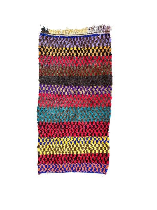 Marokkaans tapijt, bohemien decor, klein vintage Berber, Huis en Inrichting, Stoffering | Tapijten en Kleden