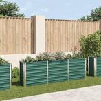 vidaXL Plantenbak verhoogd 240x40x77 cm gegalvaniseerd staal, 100 cm of meer, Verzenden, Nieuw, Metaal